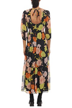 Load image into Gallery viewer, Donna Morgan Long Sleeve Floral Tiered Dress
