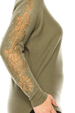 Load image into Gallery viewer, LIV Thyme Long Sleeve Sweater Top
