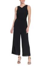 Load image into Gallery viewer, London Times Tie-Knot Sleeveless Jumpsuit
