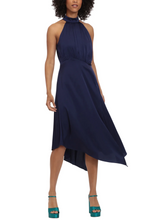 Load image into Gallery viewer, Maggy London Halter Style Midi Dress
