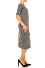 Load image into Gallery viewer, Maggy London Jacquard Style Print Sheath Dress
