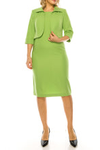 Load image into Gallery viewer, Maya Brooke 2 Piece 3/4 Sleeve Jacket Dress (MORE COLORS)
