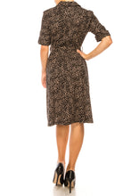 Load image into Gallery viewer, Shelby &amp; Palmer 3/4 Sleeve A-Line Shirt Dress
